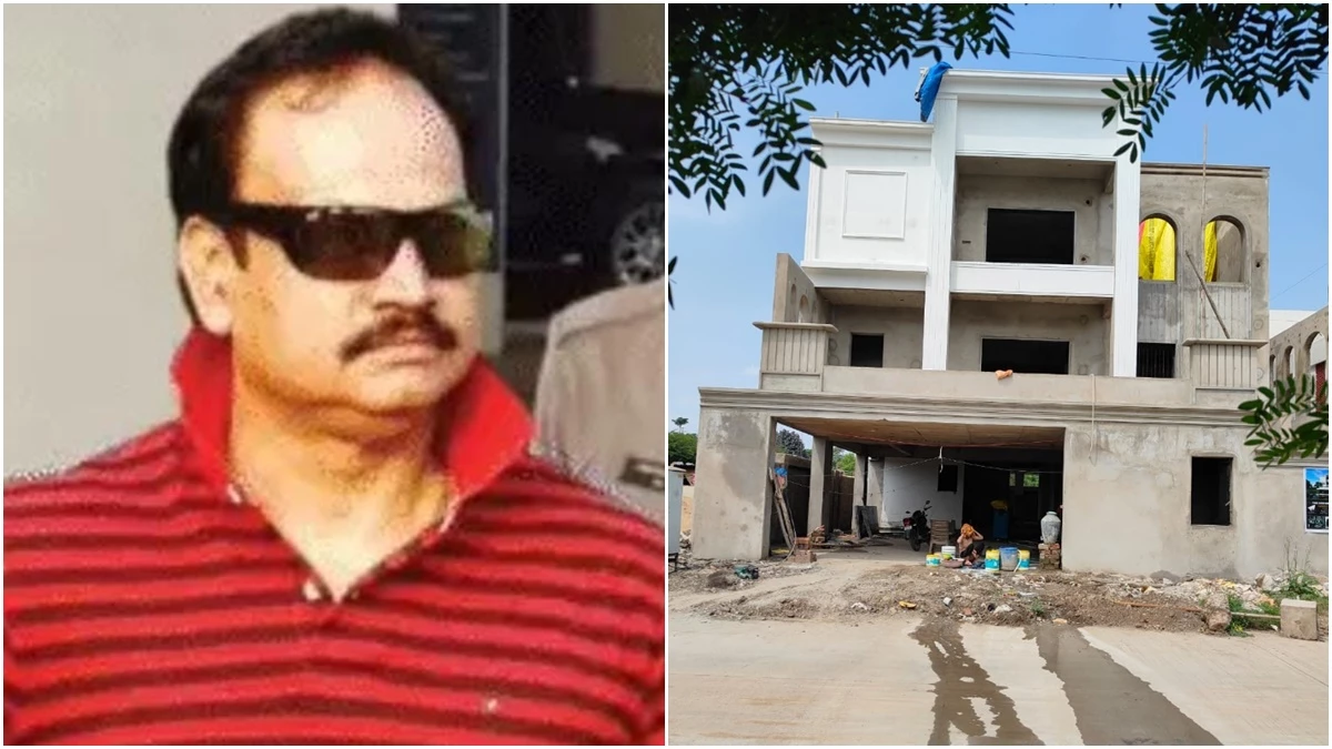 काली कमाई से इंदौर में इटालियन डिजाइन वाली 10 करोड़ की कोठी बनवा रहा था रिटायर्ड आबकारी अधिकारी
