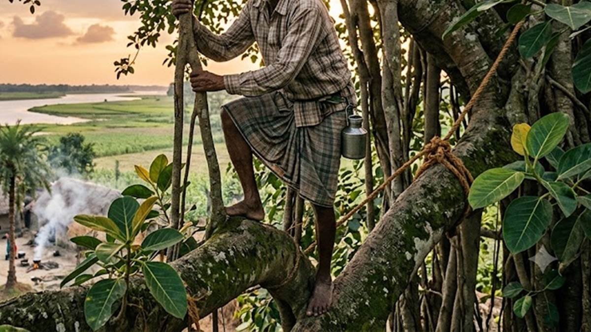 शहडोल में पेड़ पर लकड़‍ियां तोड़ने चढ़े पति से बोली पत्नी- 'अब नीचे उतर आओ',...