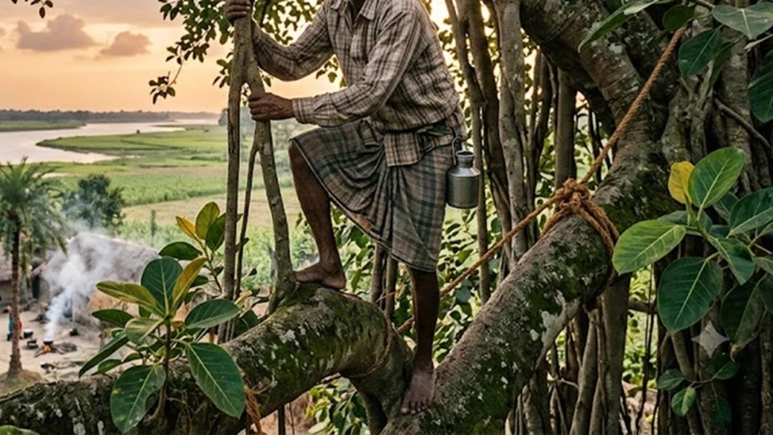 शहडोल में पेड़ पर लकड़ियां तोड़ने चढ़े पति से बोली पत्नी- 'अब नीचे उतर आओ', फिसलकर नीचे गिरा और हो गई मौत
