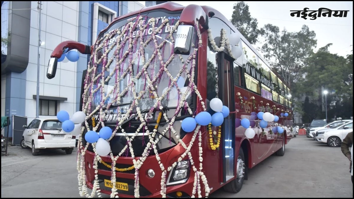 इंदौर-नागपुर के बीच नई स्लीपर एसी बस सेवा शुरु, एक हजार रुपए होगा किराया, मिलेगी नान स्टॉप सुविधा
