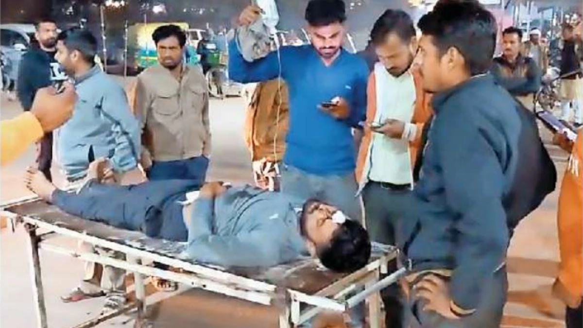 ग्वालियर में क्रिकेट मैच के दौरान झगड़ा, युवक को पहले बैट से पीटा, फिर पेट में मारी गोली, कट्टा लहराते हुए भागे