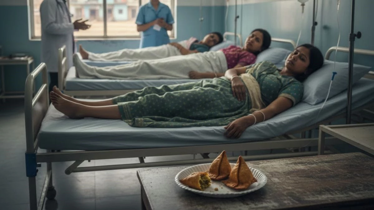 तातापानी महोत्सव में समोसा खाने से बिगड़ी तबीयत, सात लोग फूड प्वाइजनिंग के शिकार; सीएचसी में भर्ती