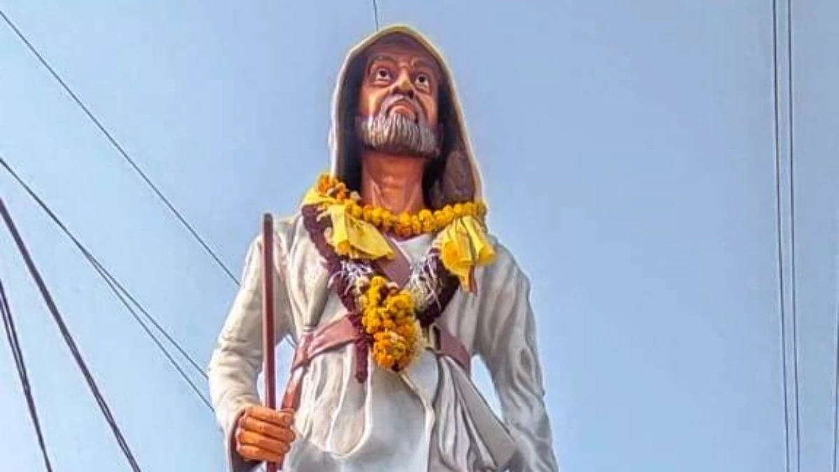 खरगोन में धातु की जगह फाइबर से बनी जननायक टंट्या मामा की प्रतिमा लगाने पर बवाल, कंपनी ब्लैक लिस्टेड