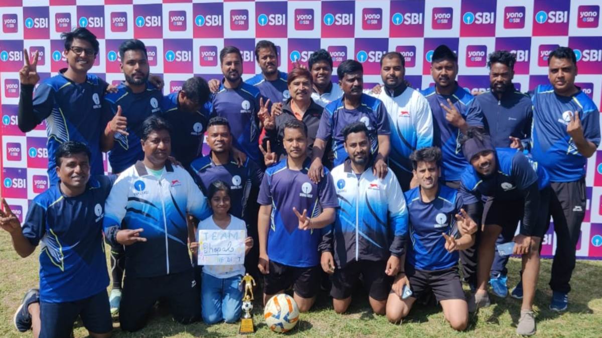 Bhopal Sports News मेजबान भोपाल एसबीआई फुटबाल के फाइनल में मुकाबला अब