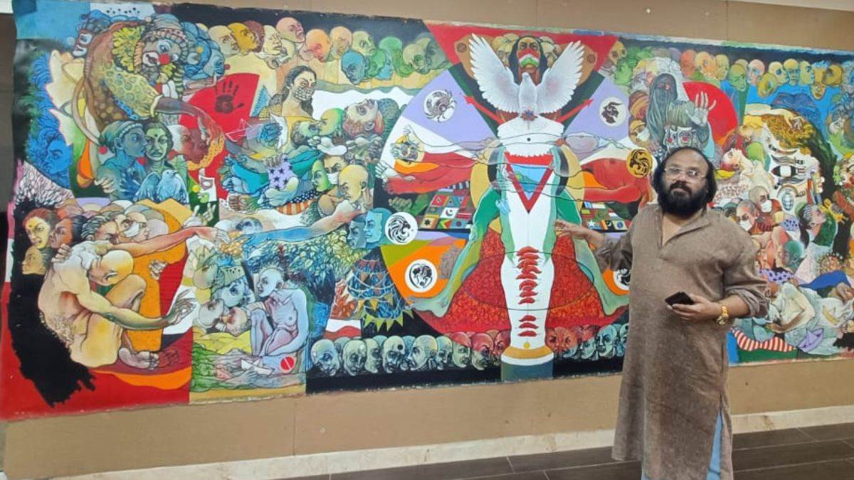 Raipur: 45 वर्षों में समृद्ध चित्रकला के बनें हस्ताक्षर, युवाओं का गढ़ा भविष्य, देश को कल्चरल हब बनाने केंद्र ने सौंपा जिम्मा