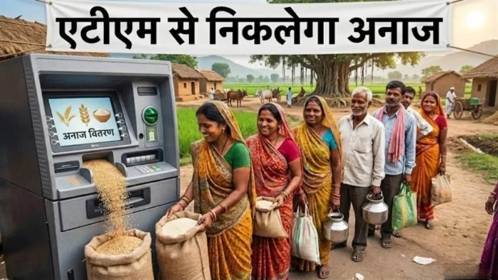 छत्तीसगढ़ में अब ATM से निकलेगा राशन... रायपुर में लगेगा प्रदेश का पहला ‘ग्रेन एटीएम’