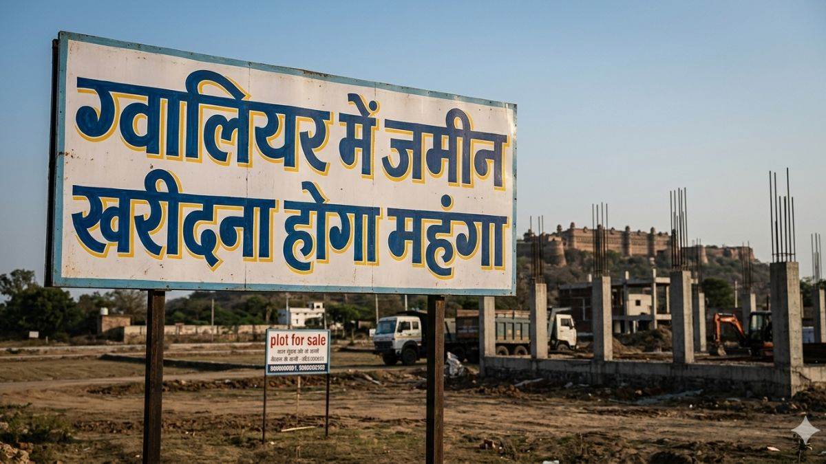 ग्वालियर में जमीन खरीदना होगा महंगा, कलेक्टर की नई गाइडलाइन पर लगी मुहर, 20% बढ़ेंगे दाम