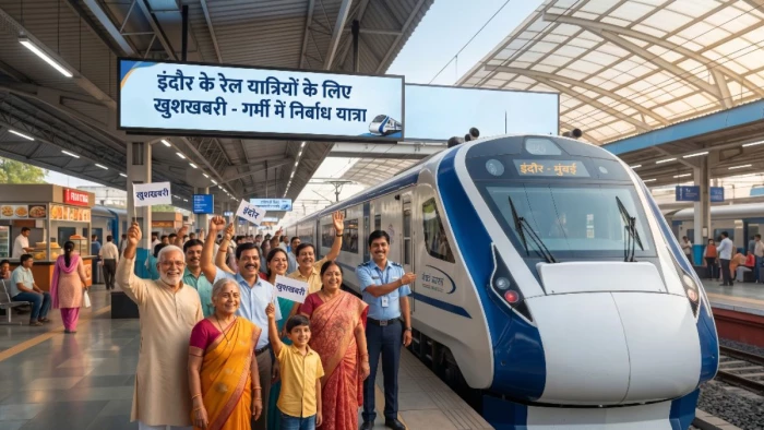 इंदौर के रेल यात्रियों को बड़ी सौगात, मुंबई, पटना और श्रीगंगानगर के लिए चलेंगी स्पेशल ट्रेनें, देखें पूरा शेड्यूल