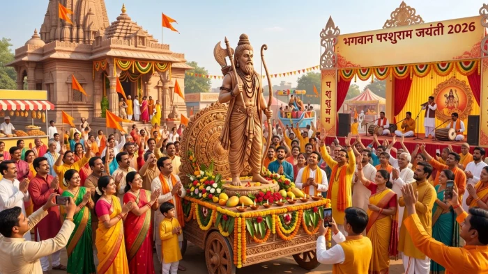 उज्जैन में दो दिन मनेगी परशुराम जयंती, 19 को निकलेगी भव्य दर्शन यात्रा, 20 अप्रैल को होगा प्राकट्य उत्सव