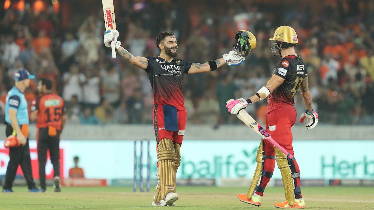 SRH vs RCB: आरसीबी ने हैदराबाद के खिलाफ 8 विकेट से दर्ज की जीत, विराट कोहली ने जमाया शानदार शतक