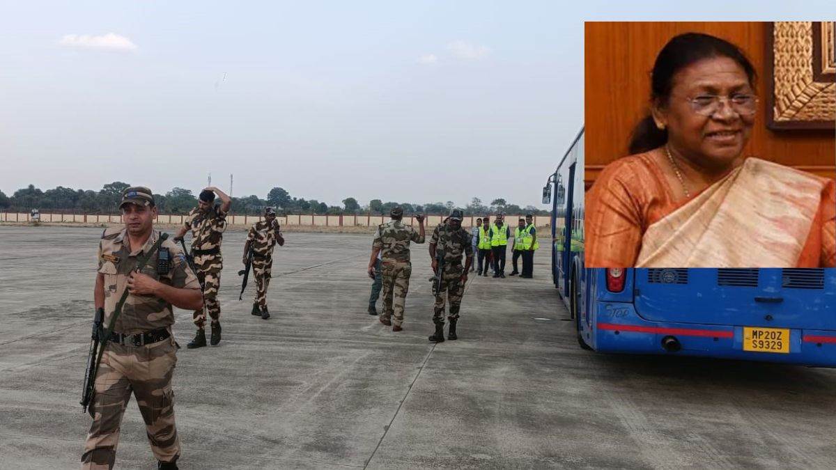 राष्ट्रपति द्रौपदी मुर्मु के दौरे पर जबलपुर में दो दिन रहेगा नो फ्लाइंग जोन, 21 जून को तीन बड़े आयोजन