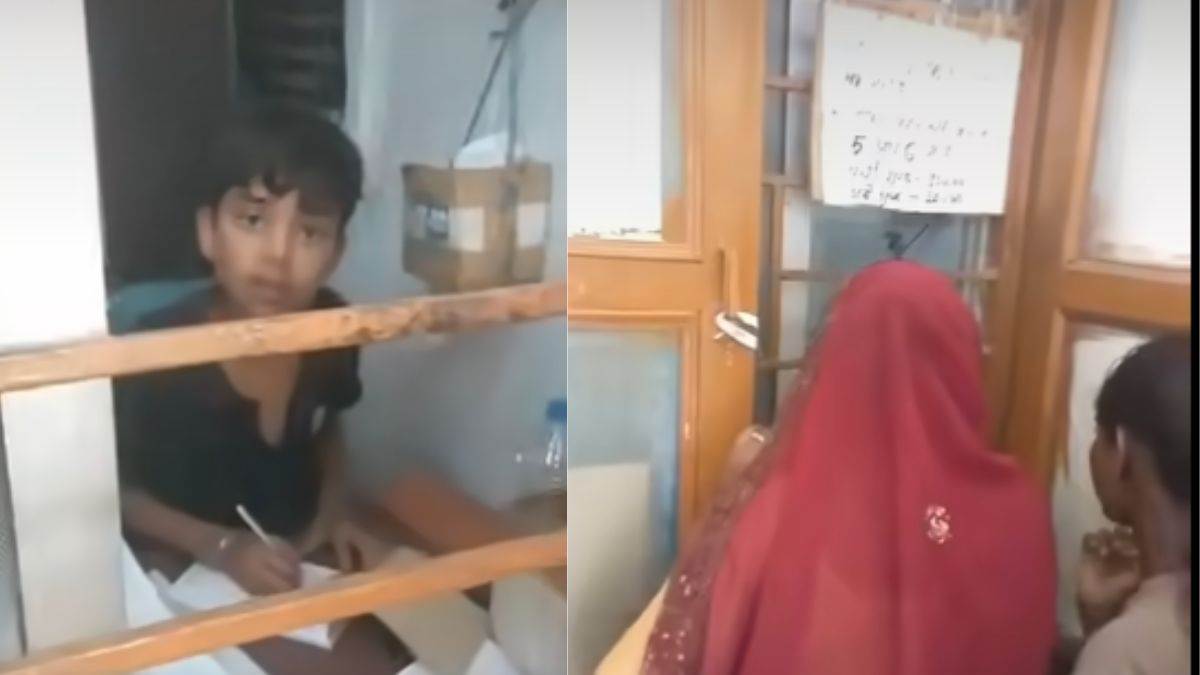 सतना के मझगवां सीएचसी में नाबालिग से ओपीडी पर्ची कटवाने का वीडियो बहुप्रसारित