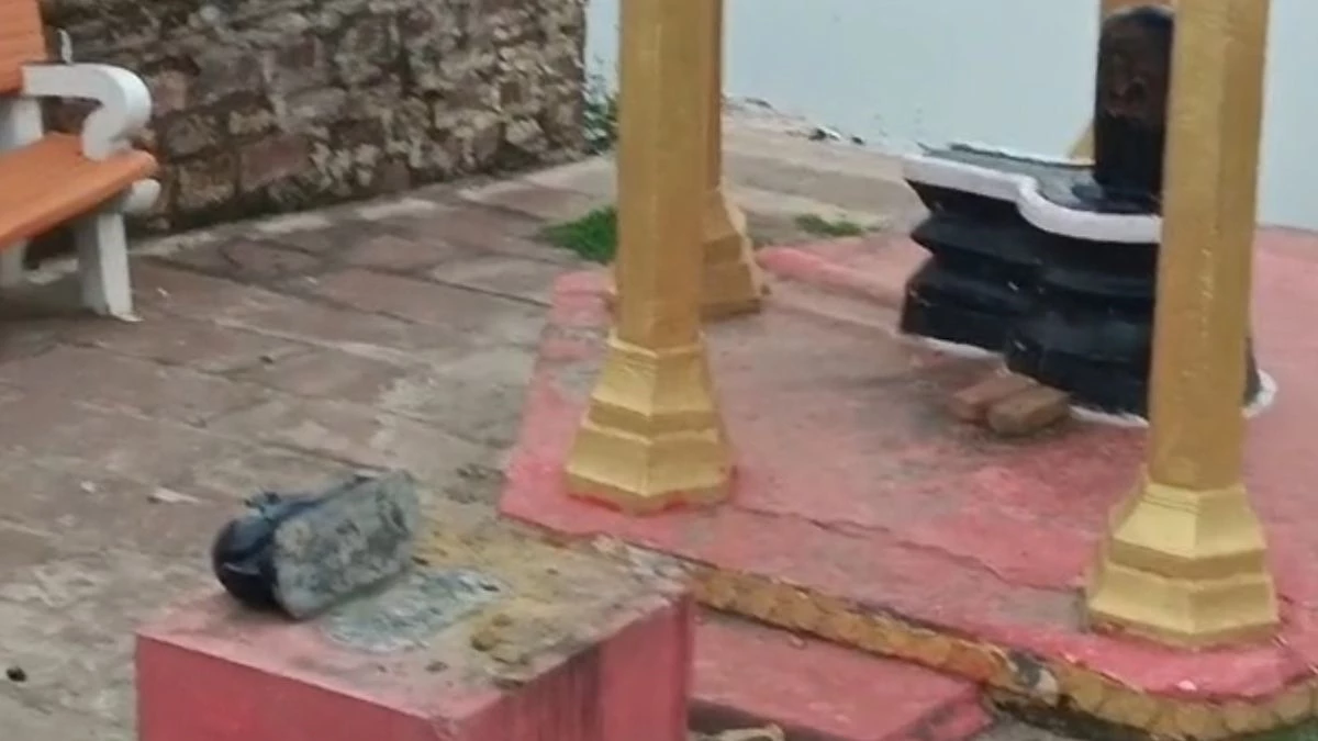 मैहर के शिव मंदिर में तोड़फोड़, नंदी की मूर्ति खंडित, पुलिस ने दर्ज की FIR