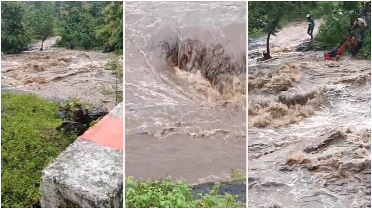 Mhow News: मानपुर में सेल्फी लेने नदी के बीच चट्टान पर चढ़ा युवक, बहाव बढ़ने से बहा
