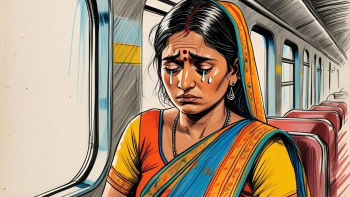 ट्रेन में सफर के दौरान सोते समय सिर के नीचे रखा था हैंडबैग खींच ले गए चोर... उसमें थे 9 लाख रुपये के गहने
