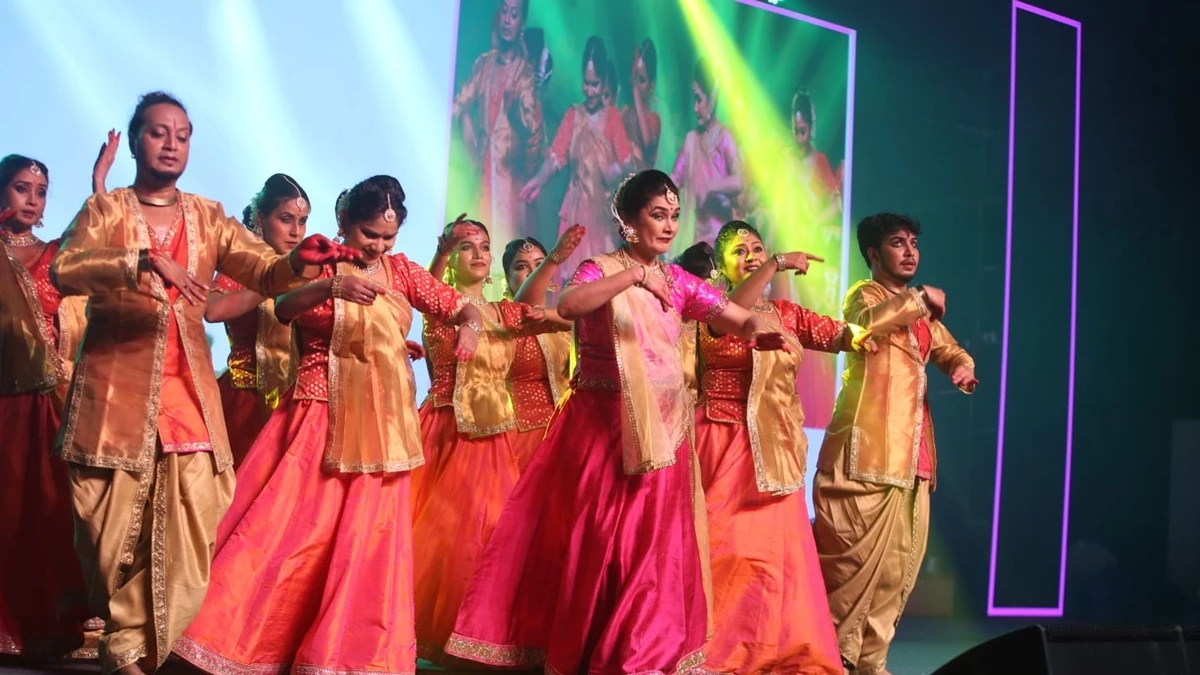 दिल्‍ली के द्वारका इस्कॉन में मनी जन्‍माष्‍टमी, मध्यप्रदेश की कथक नृत्यांगना ने दी कथक प्रस्तुति
