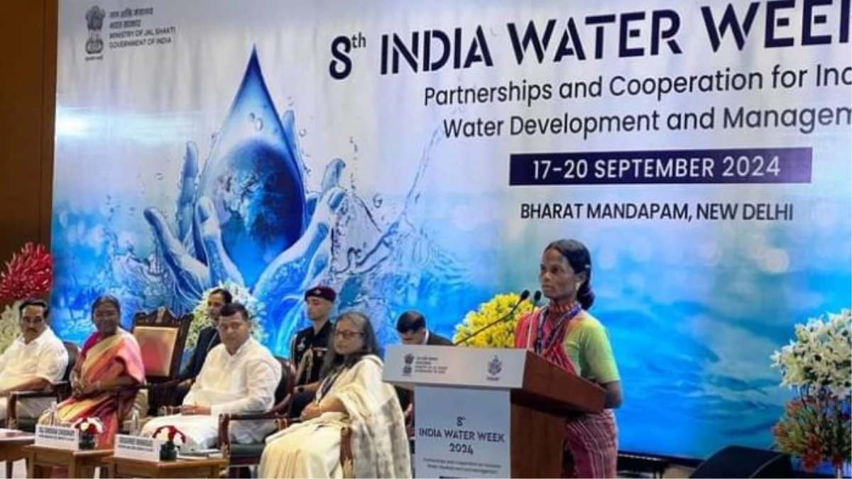राष्ट्रपति के सामने डिंडौरी की उजियारो बाई ने सुनाई अपने संघर्ष की कहानी, जल संरक्षण का दिया मंत्र