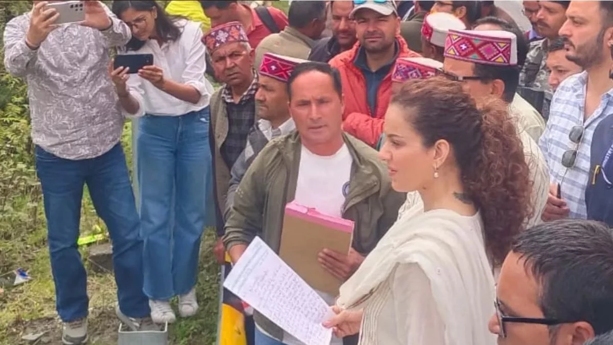 'प्रदेश सरकार फंड की गिनती नहीं करेगी तो केंद्र ...', Kangana Ranaut ने आपदा प्रभावित इलाकों का किया दौरा