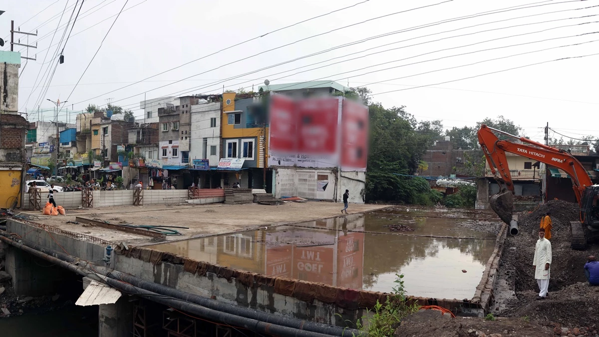 इंदौर में पाटनीपुरा-मालवा मिल ब्रिज का दो अक्टूबर को होना है लोकार्पण, तेजी से चल रहा है काम