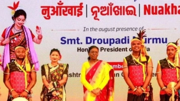 छत्तीसगढ़ के नुआखाई पर्व को राष्ट्रपति भवन में मिला सम्मान: राष्ट्रीय गांड़ा महासमाज ने राष्ट्रपति द्रौपदी मुर्मु का जताया आभार
