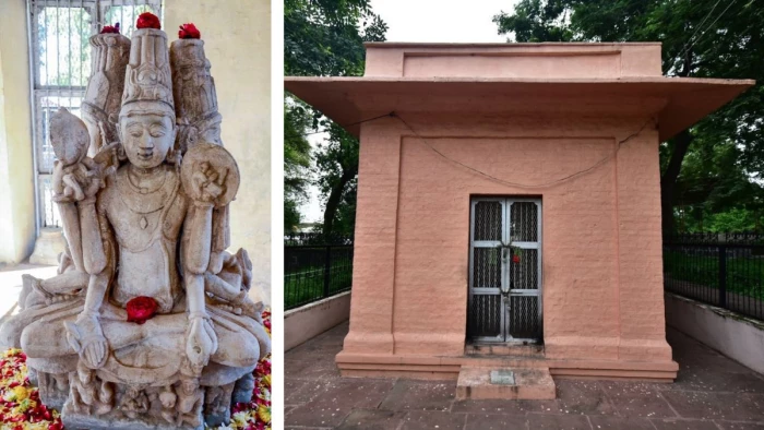 उज्जैन में पाषाण पर उकेरी आस्था...आज भी गा रही कृष्णवंश के वैभव की गाथा, विष्णु चतुष्टिका में संरक्षित 11वीं शताब्दी की अद्भुत मूर्ति