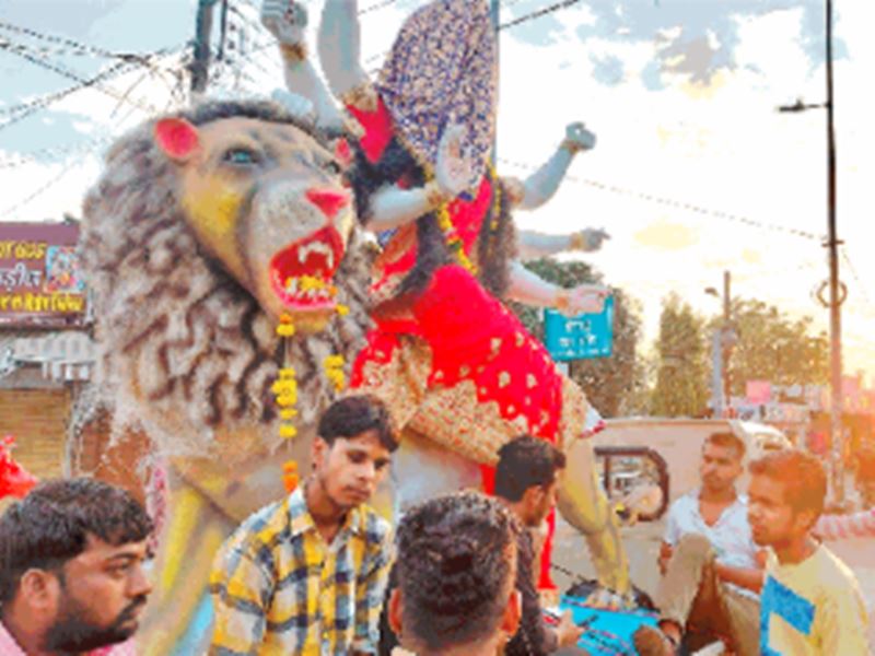 Navratri 2020 Maa Durga Statue Placed More Then 1200 Place In Bhopal