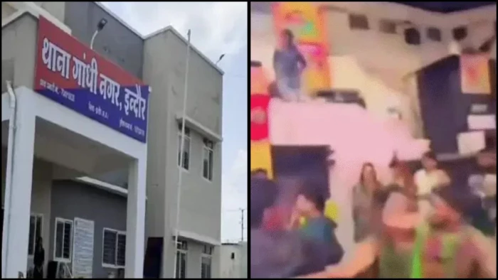 इंदौर के गरबा पंडालों में बवाल, गांधी नगर में किशोरी से छेड़छाड़ पर केस दर्ज, रेसकोर्स रोड पर चले लात-घूंसे