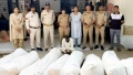 रतलाम में फिर मिला कपास-मक्का की फसल के बीच उगाया गांजा, 880 पौधे किए जब्त