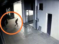 Thieves stormed the BMW car showroom of Raipur ran away with six lakh rupees