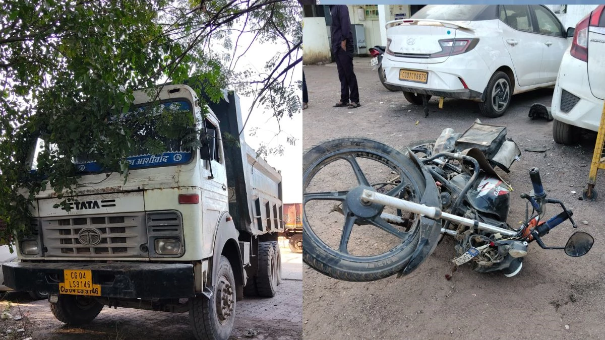 भीषण सड़क हादसे में दो लोगो की दर्दनाक मौत