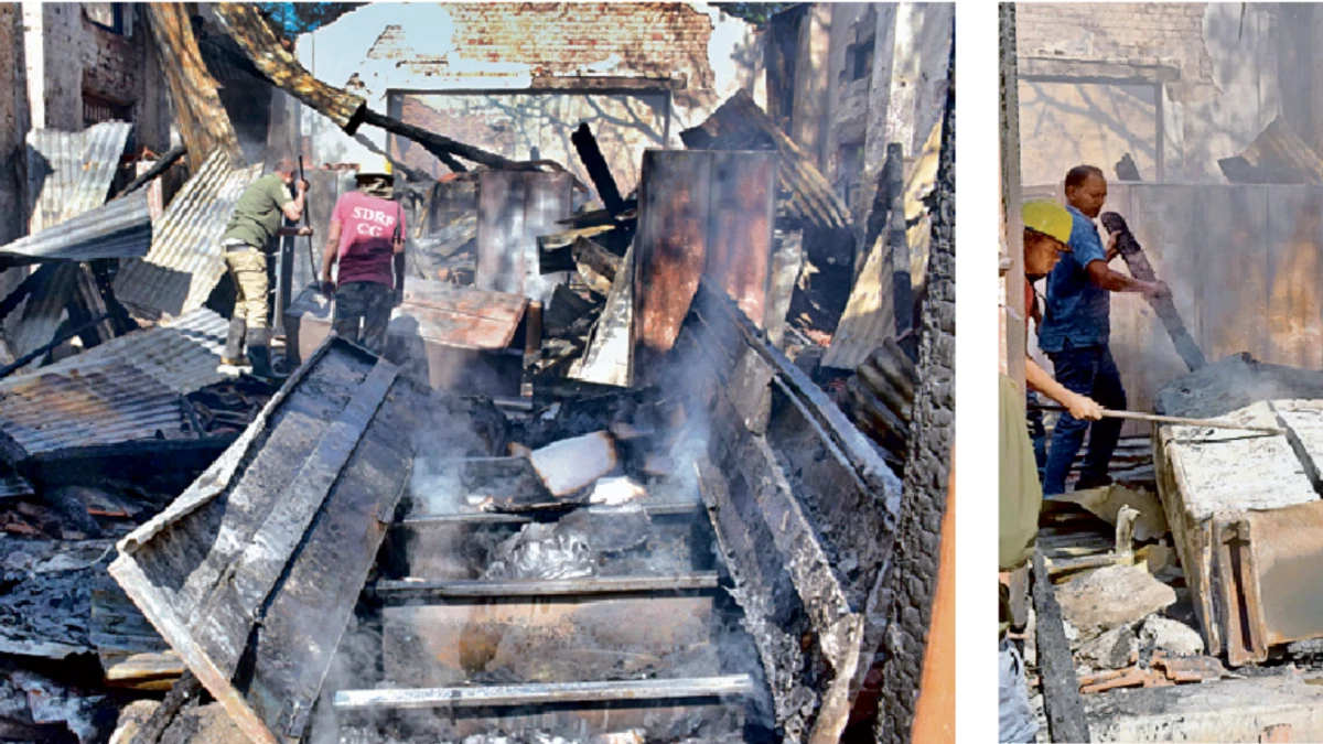 रायपुर डीईओ दफ्तर की आग की जांच करेगी तीन सदस्यीय कमेटी, फोरेंसिक टीम ने जुटाए सुराग