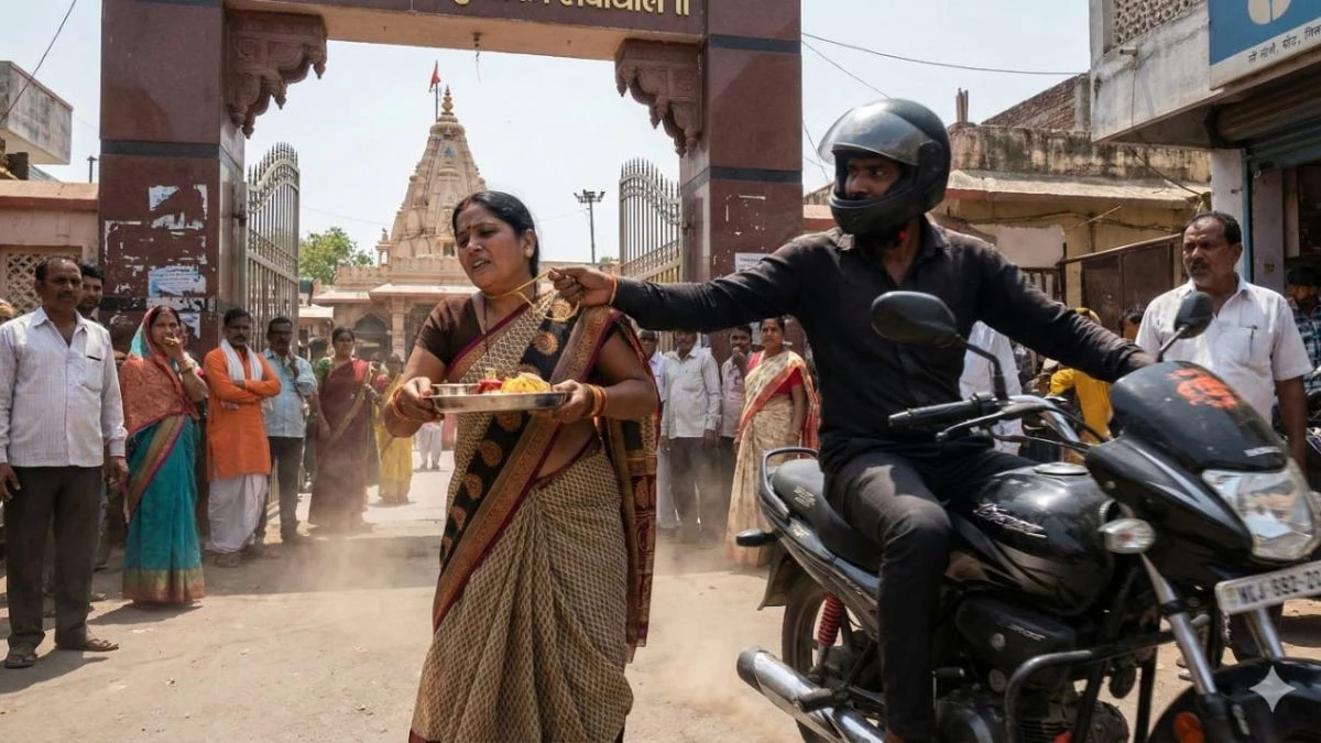 Dewas Chain Snatching: राधागंज में दिनदहाड़े चेन स्नेचिंग, मंदिर जा रही महिला के गले से झपटी सोने की चेन