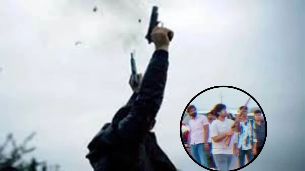 ग्वालियर में नई फॉर्च्युनर के जश्न में शीतला रोड पर हर्ष फायर, पहले हाईवे पर की स्टंटबाजी