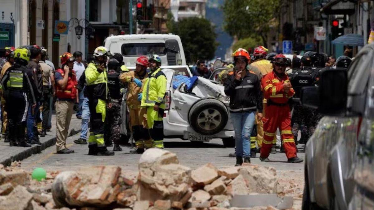 Ecuador Earthquake: इक्वाडोर में 6.8 तीव्रता का भूकंप, कई इमारतें धराशायी, अब तक 13 की मौत