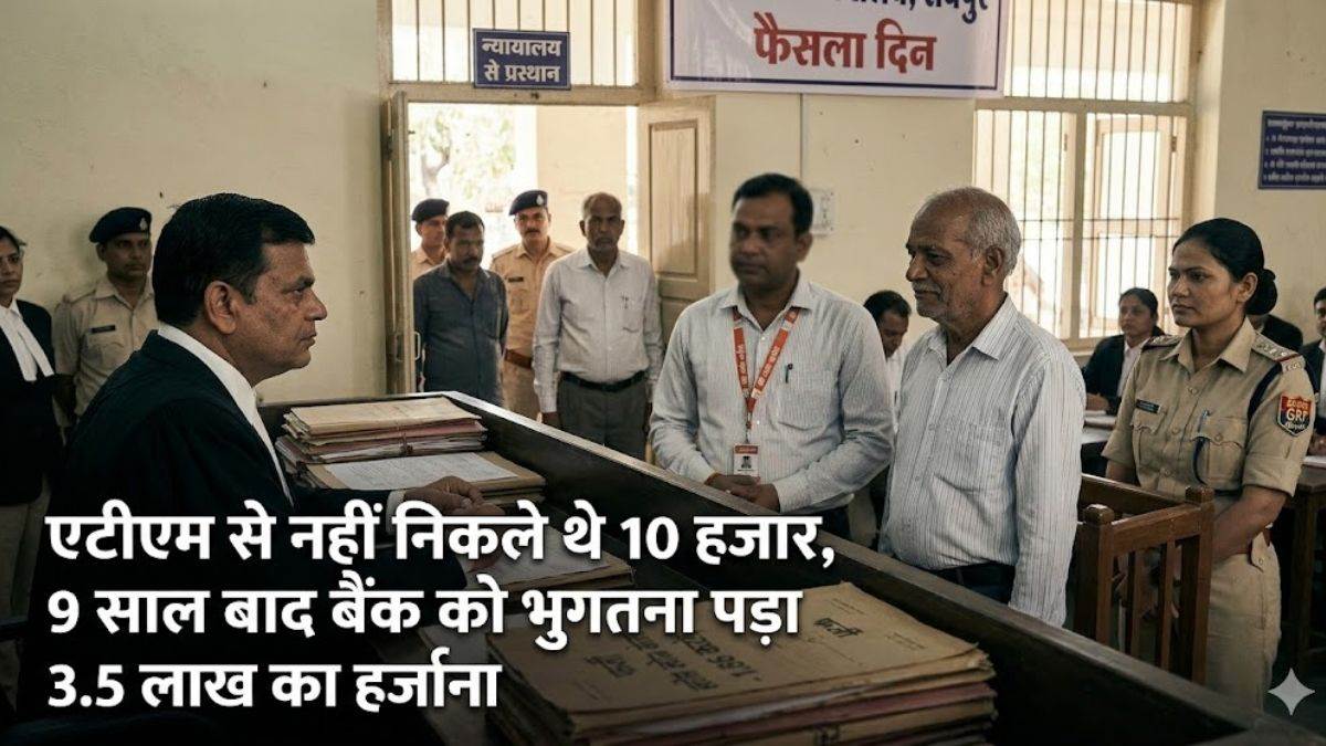 एटीएम से नहीं निकले थे 10 हजार, 9 साल बाद बैंक को भुगतना पड़ा 3.5 लाख का हर्जाना