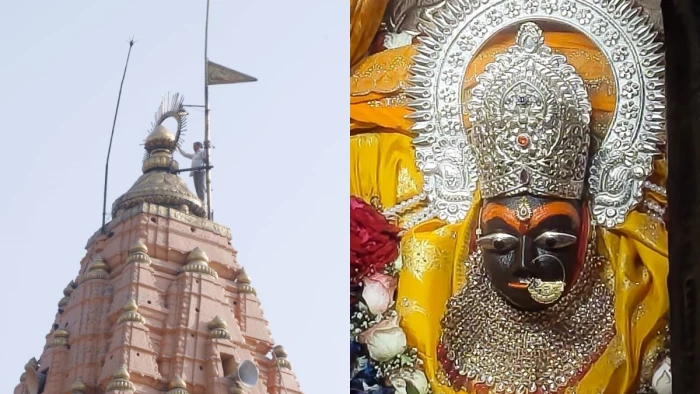 भक्तिमय हुआ मध्य प्रदेश... महाकाल में ब्रह्म ध्वज के साथ नव संवत्सर का स्वागत, मैहर में एक लाख भक्तों ने टेका माथा