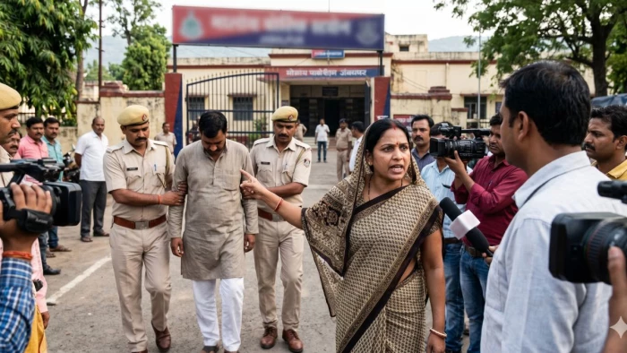 जबलपुर  में  शादी का झांसा देकर दुष्कर्म का आरोप, युवक पर एफआईआर; पत्नी ने कहा- ब्लैकमेल कर रही युवती