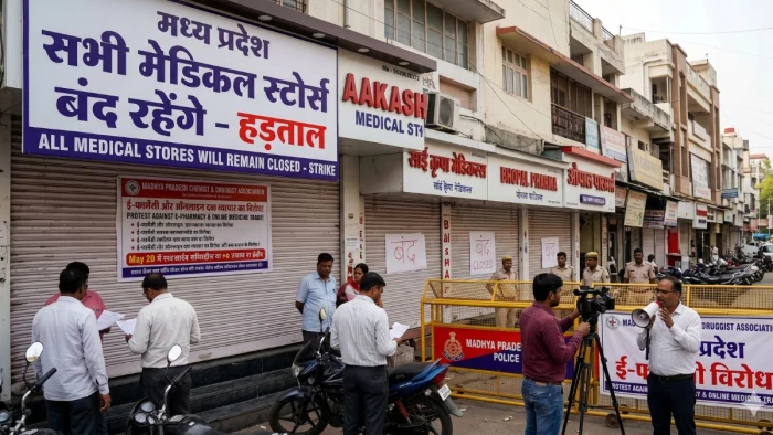 MP में आज नहीं मिलेंगी दवाएं, भोपाल समेत पूरे प्रदेश के निजी मेडिकल स्टोर्स बंद