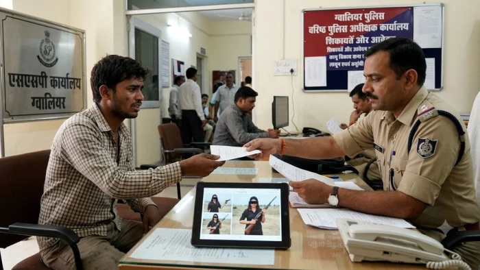 शादी के 15 दिन बाद गहने लेकर भागी पत्नी, अब बॉयफ्रेंड के साथ मिलकर पति से मांग रही 5 लाख; ग्वालियर का मामला