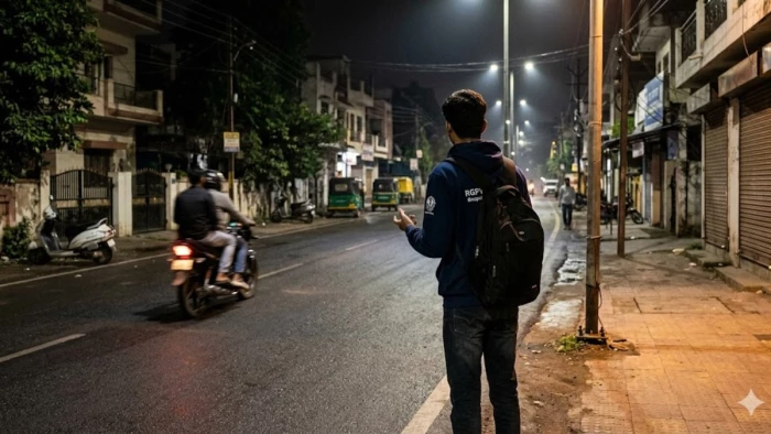 भोपाल में मोबाइल स्नैचिंग, देर रात सड़क पर टहलते हुए रील देख रहे इंजीनियरिंग छात्र से फोन झपटकर भागे बाइक सवार बदमाश