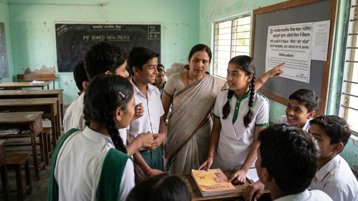 अब अंग्रेजी का डर होगा दूर: MP में 9वीं-10वीं के छात्र चुन सकेंगे 'बेसिक' या 'स्टैंडर्ड' अंग्रेजी, जानें नया नियम