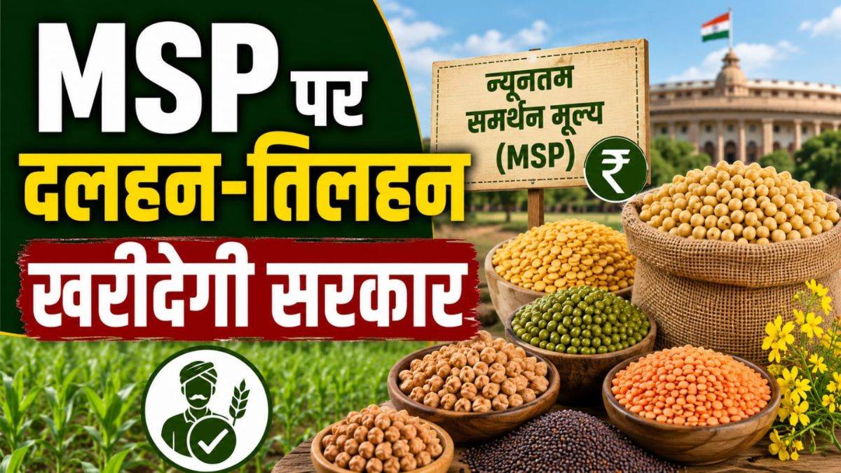 PM Kisan की 23वीं किस्त से पहले किसानों की बल्ले-बल्ले, MSP पर दलहन-तिलहन खरीदेगी सरकार