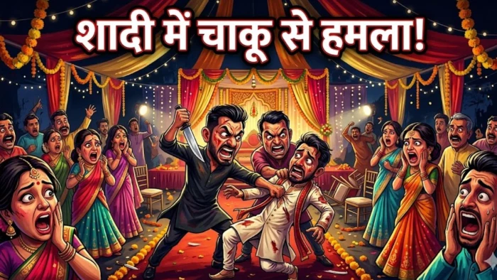 भोपाल में शादी में दो हमलावरों ने गार्ड की पीठ पर चाकू घोंपा, लड़कियों की छेड़छाड़ का किया था विरोध