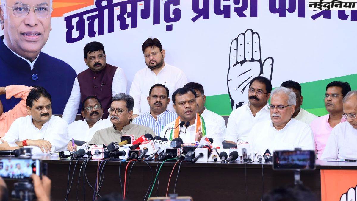 छत्तीसगढ़ में 22 जुलाई को कांग्रेस करेगी आर्थिक नाकेबंदी, चैतन्य बघेल की गिरफ्तारी को लेकर बनाई रणनीति