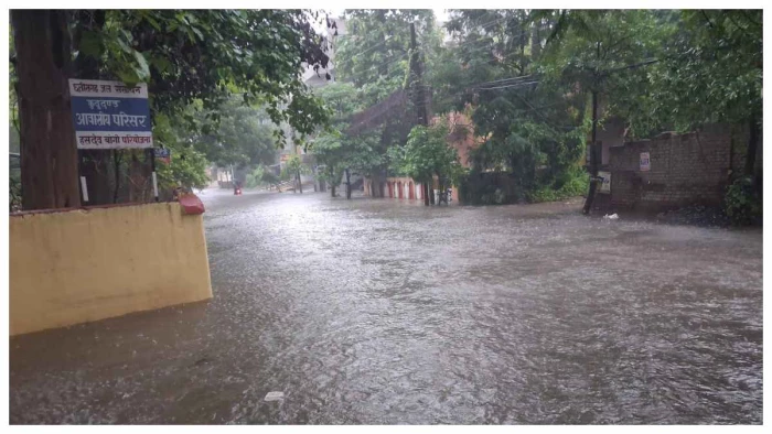 बिलासपुर में अभी नहीं थमेगी आफत की बारिश; 23 जुलाई तक भारी वर्षा और गरज-चमक का अलर्ट