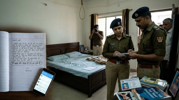 'पढ़ाई और जिंदगी से तंग आ चुकी हूं...', भोपाल में इंजीनियरिंग की छात्रा ने लगाई फांसी, सुसाइड नोट में बयां किया दर्द