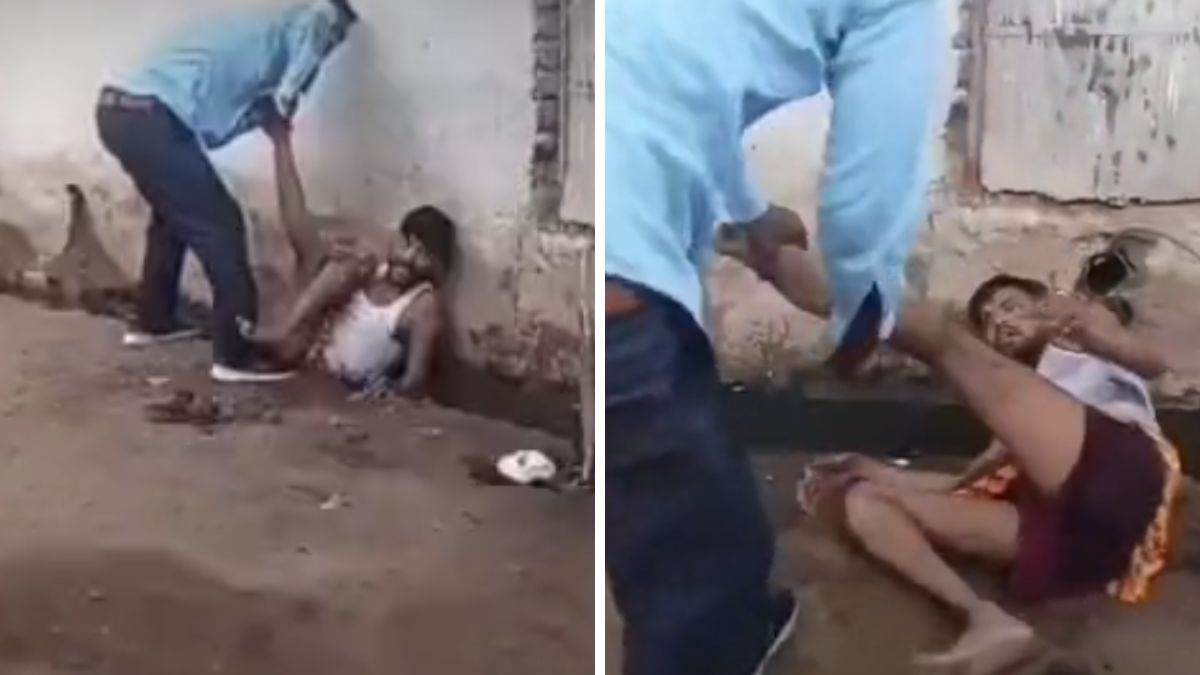 ग्वालियर में भाजपा कार्यकर्ता को नाली में पटककर तोड़ा पैर, जमीन विवाद में चाचा ने की बर्बरता; बचाने पहुंची मां से भी मारपीट