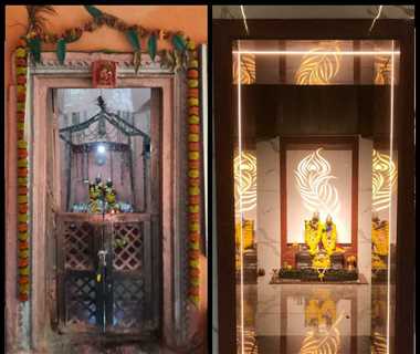 मंदिरों में गूंजे नंद घर आनंद भयो जै कन्हैया लाल केजयकारे