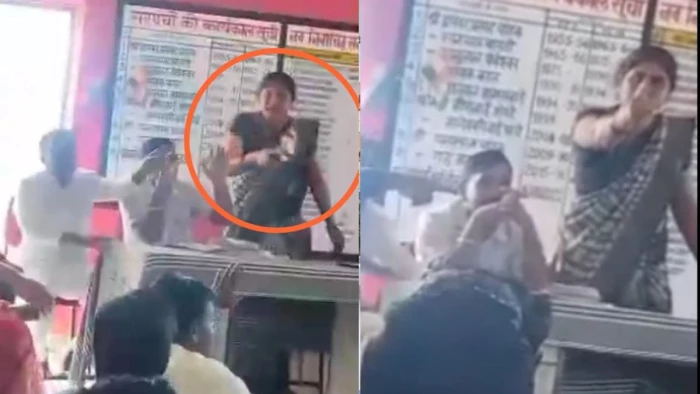 MP में ग्राम सभा के दौरान महिला सरपंच ने ग्रामीणों को दिखाई चप्पल, विकास कार्यों का हिसाब मांगने पर भड़कीं