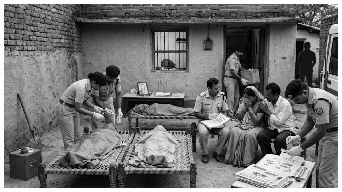 अंबिकापुर में दोहरा हत्याकांड: शराब के नशे में महिला और युवक को फावड़े से काटा, संदेही पति वारदात के बाद फरार